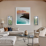 Pastels From the Pass framed print — fine art ocean photography by Saxon Kent, The Pass Byron Bay
