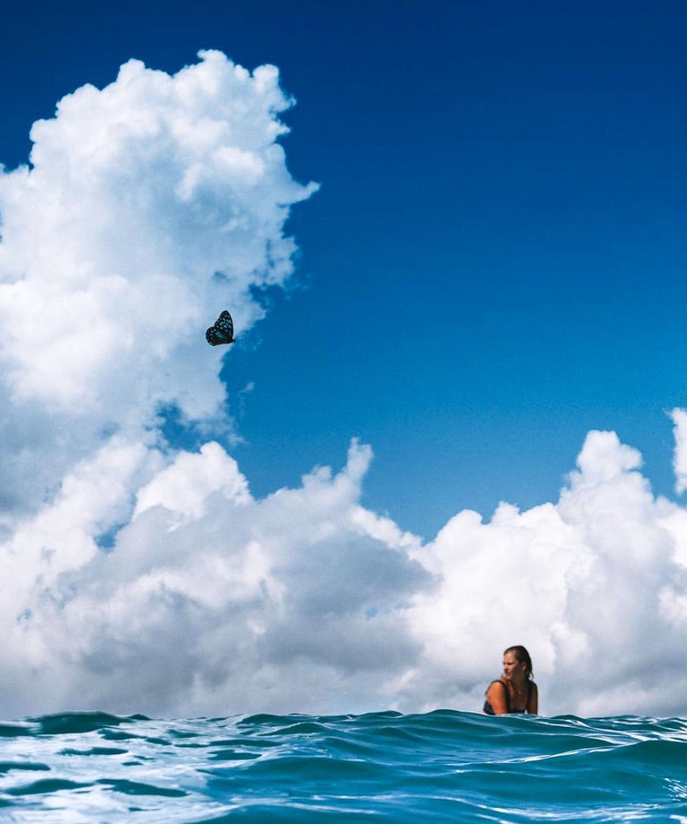 Attract — fine art ocean print by Saxon Kent, Wategos Beach Byron Bay coastal wall art