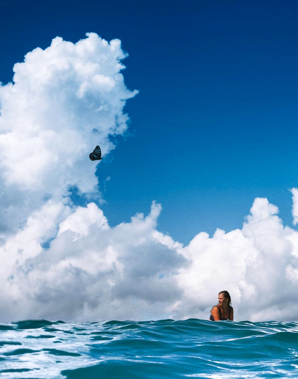 Attract — fine art ocean print by Saxon Kent, Wategos Beach Byron Bay coastal wall art