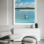 Peace in the Silence framed print — fine art surf photography by Saxon Kent, Mentawais