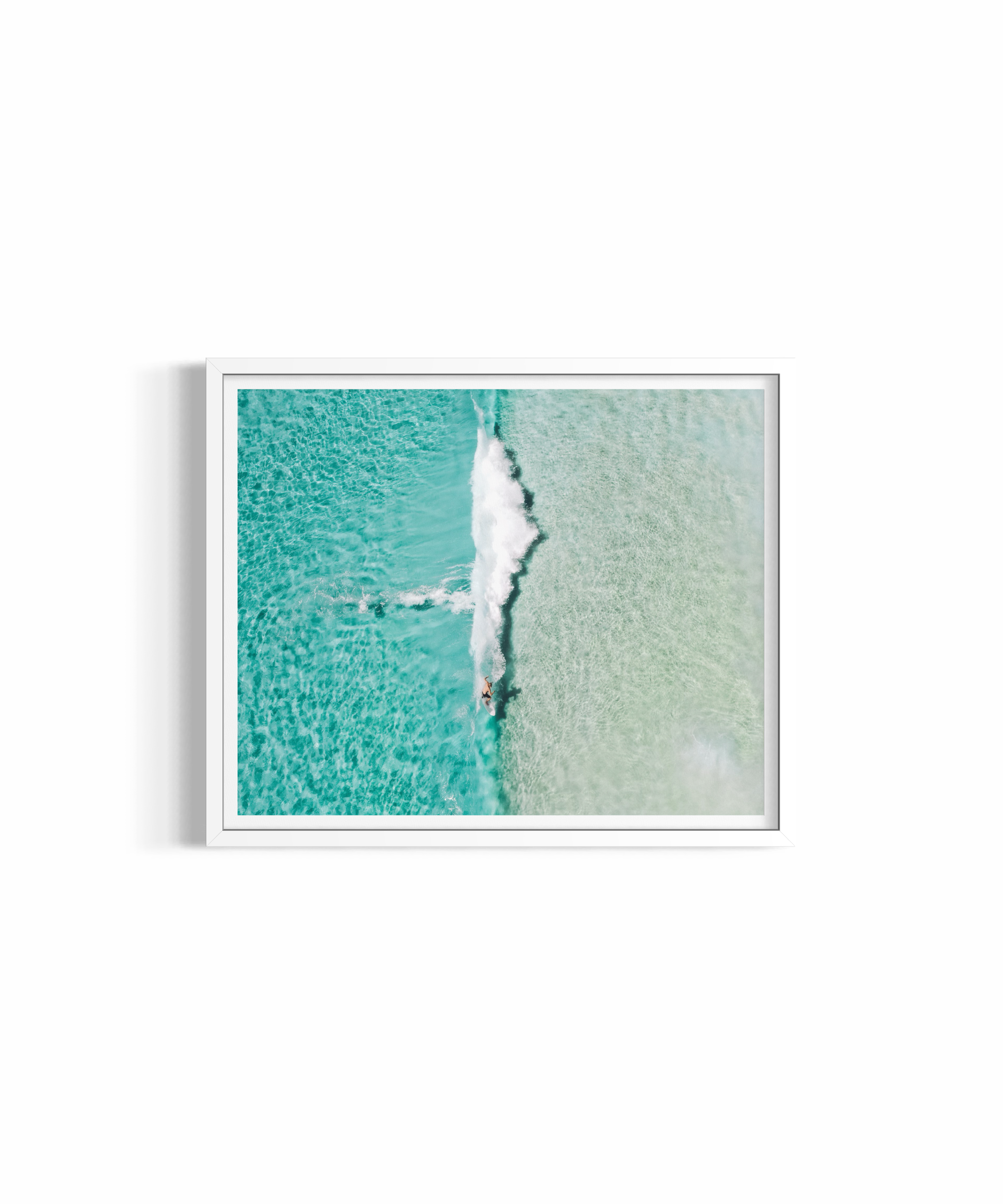 Soul Surfer rolled print — ocean photography wall art by Saxon Kent, Tallow Beach Byron Bay