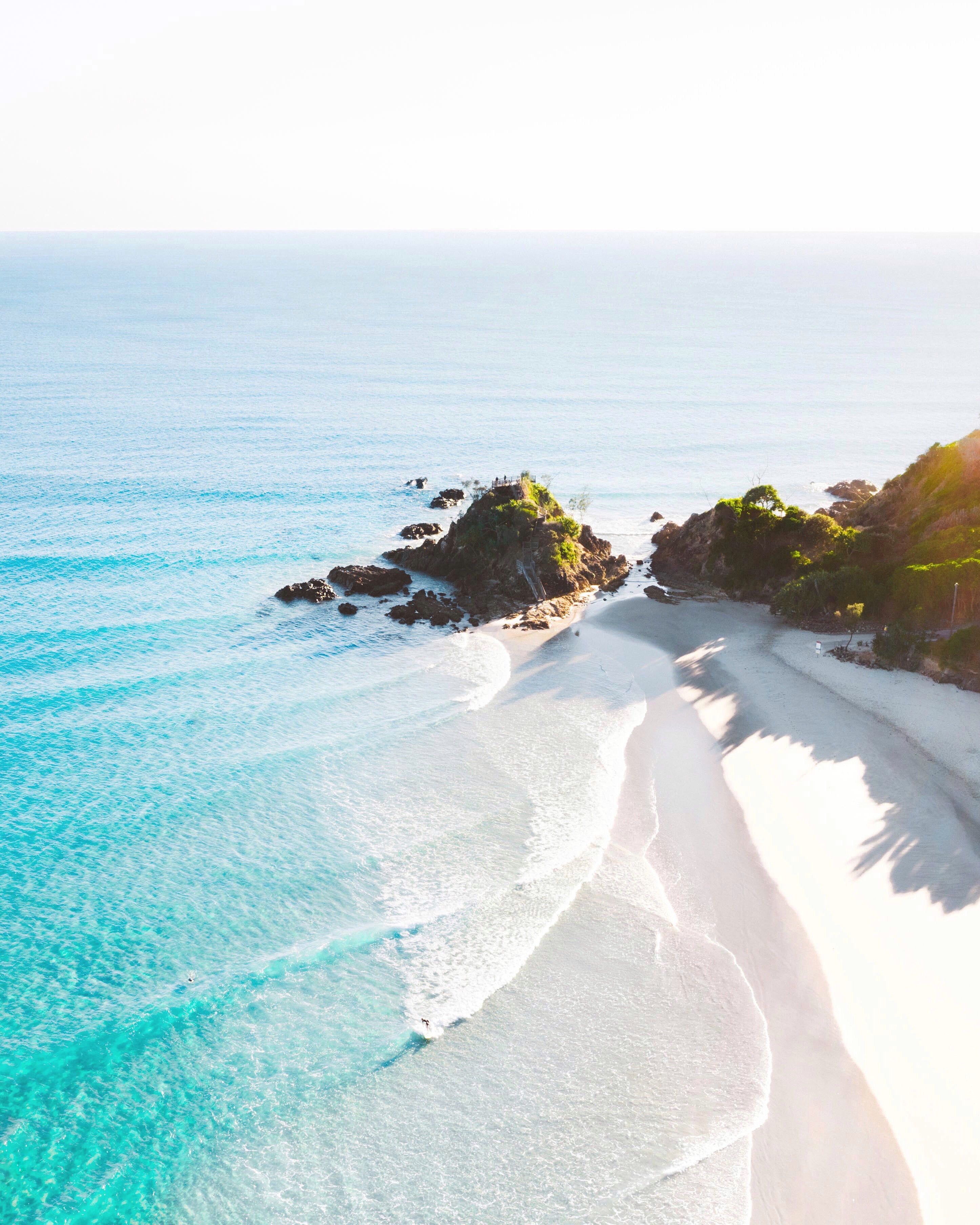 Morning Glow — fine art ocean print by Saxon Kent, The Pass Byron Bay coastal wall art