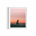 Eclipse rolled print — ocean photography wall art by Saxon Kent, The Pass Byron Bay