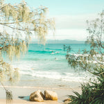 A Pocket of Paradise — fine art ocean print by Saxon Kent, Wategos Beach Byron Bay coastal wall art