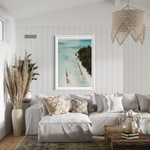Falling Into the Atlas framed print — fine art Maldives photography by Saxon Kent