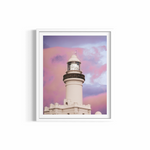 Byron Bay Lighthouse rolled print — landscape photography wall art by Saxon Kent, Cape Byron