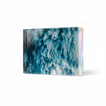 Immersive acrylic block — fine art abstract ocean photography by Saxon Kent, Wategos Beach Byron Bay