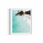 Down the Line rolled print — ocean photography wall art by Saxon Kent, The Pass Byron Bay