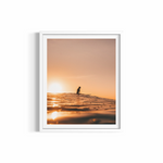 Golden Memories rolled print — ocean photography wall art by Saxon Kent, Wategos Beach Byron Bay
