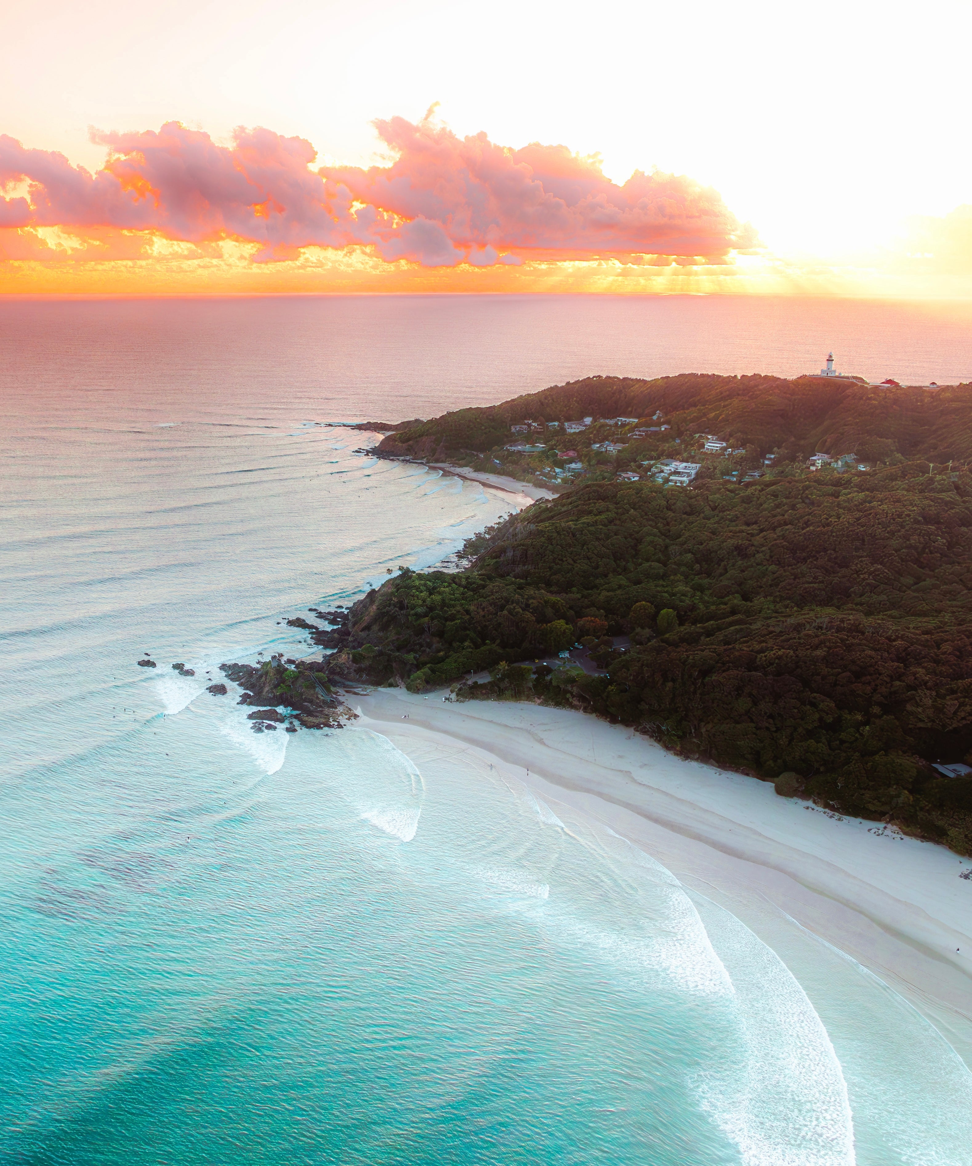 Pastels From the Pass — fine art ocean print by Saxon Kent, The Pass Byron Bay coastal wall art