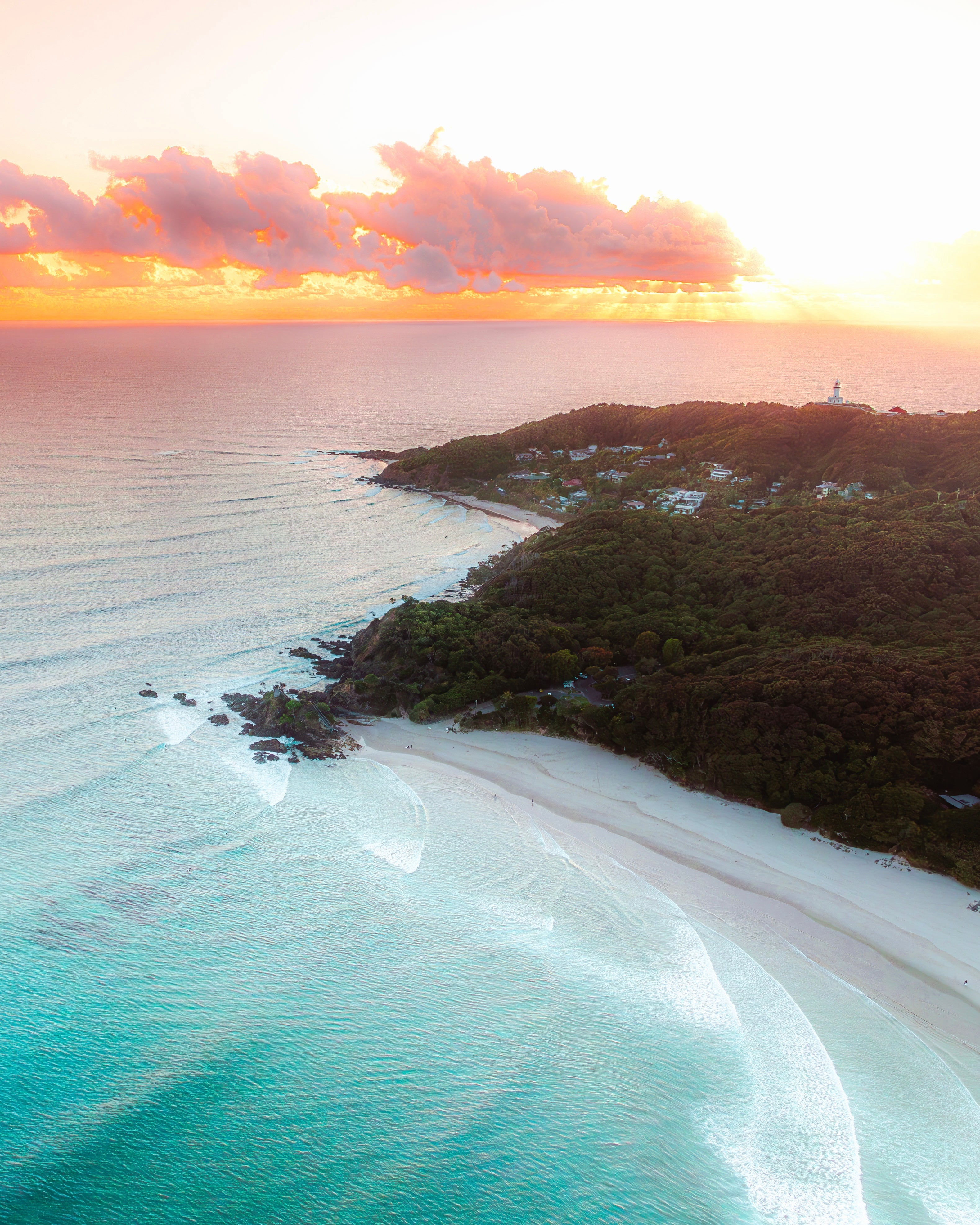 Pastels From the Pass — fine art ocean print by Saxon Kent, The Pass Byron Bay coastal wall art