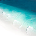 Lines — fine art ocean print by Saxon Kent, The Pass Byron Bay coastal wall art