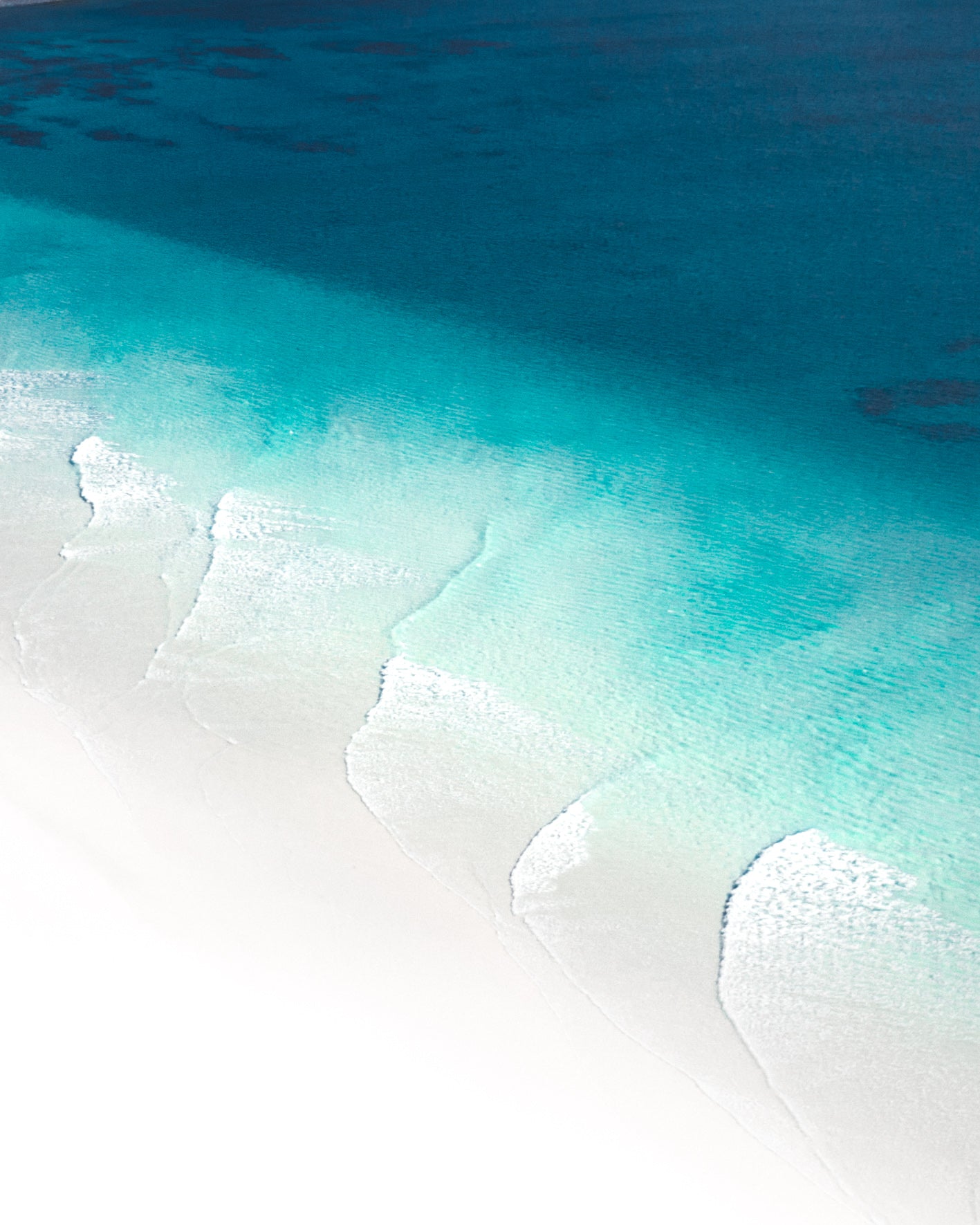 Lines — fine art ocean print by Saxon Kent, The Pass Byron Bay coastal wall art