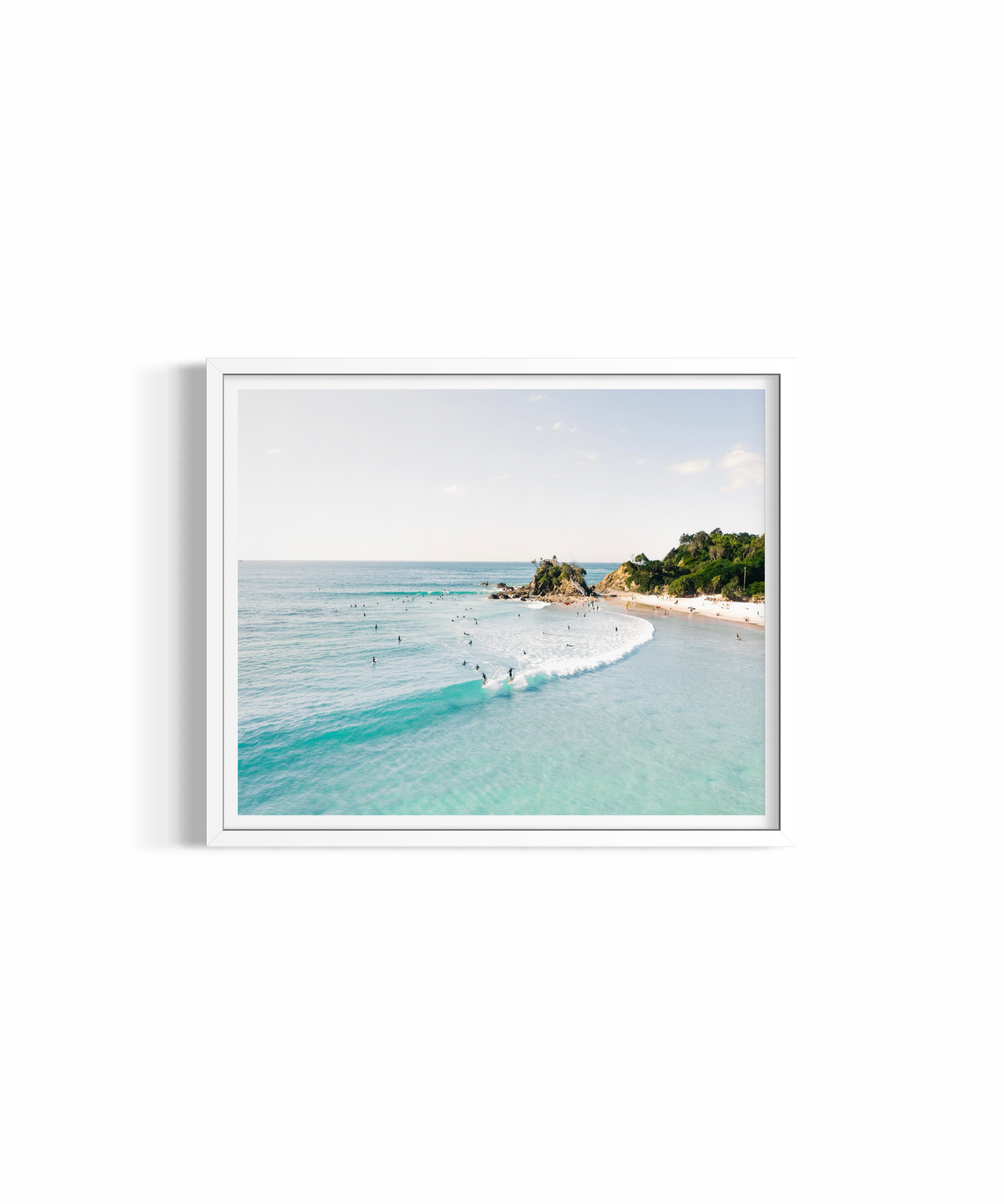 Party Wave — fine art surf photography by Saxon Kent, The Pass Byron Bay coastal wall art