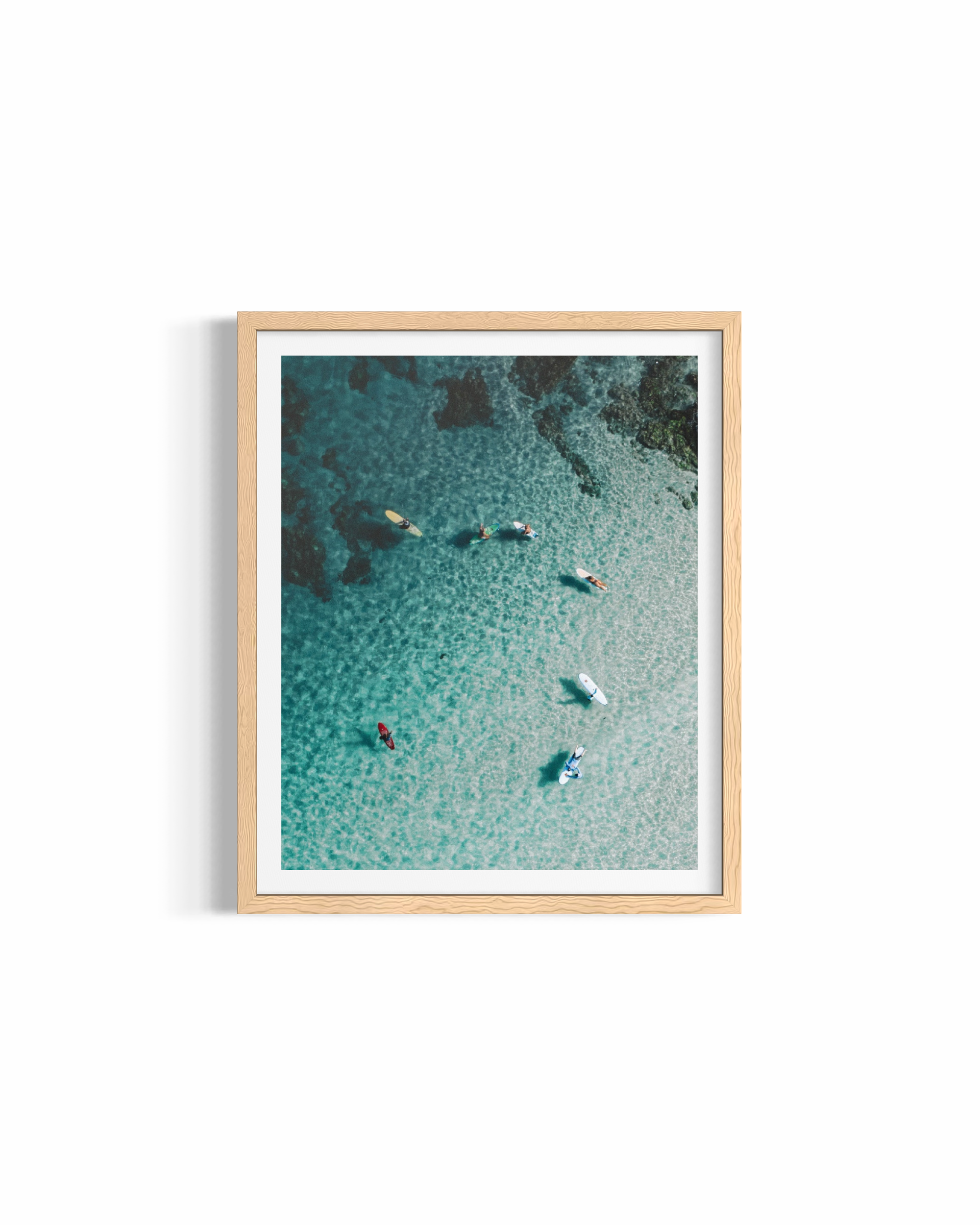 7am on a Sunday — fine art surf photography by Saxon Kent, The Pass Byron Bay coastal wall art