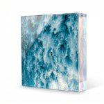 Immersive — acrylic block fine art print by Saxon Kent, Wategos Beach Byron Bay coastal wall art