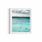 Journey rolled print — ocean photography wall art by Saxon Kent, Wategos Beach Byron Bay