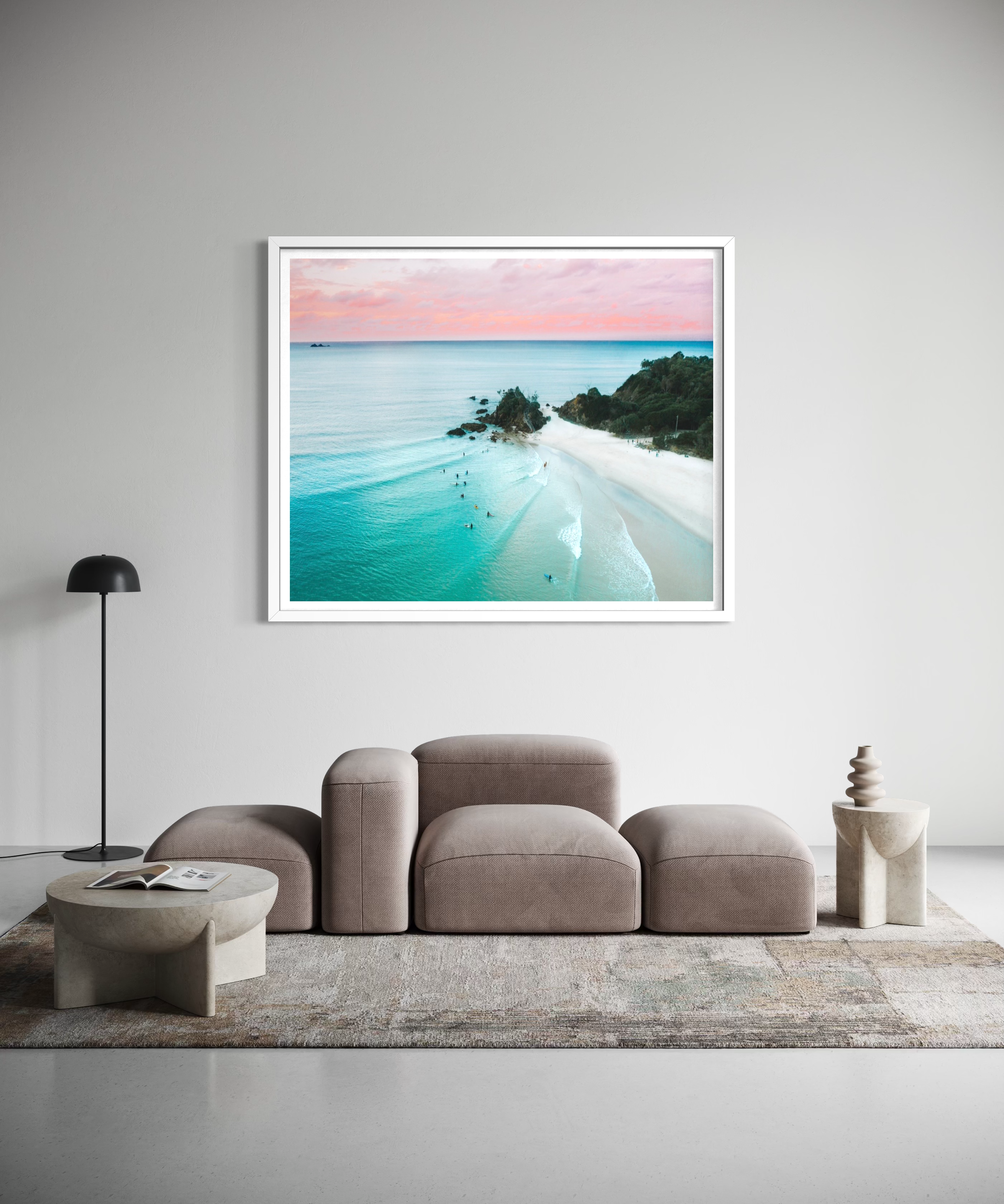 The Pass Dreaming — fine art ocean print by Saxon Kent, The Pass Byron Bay coastal wall art