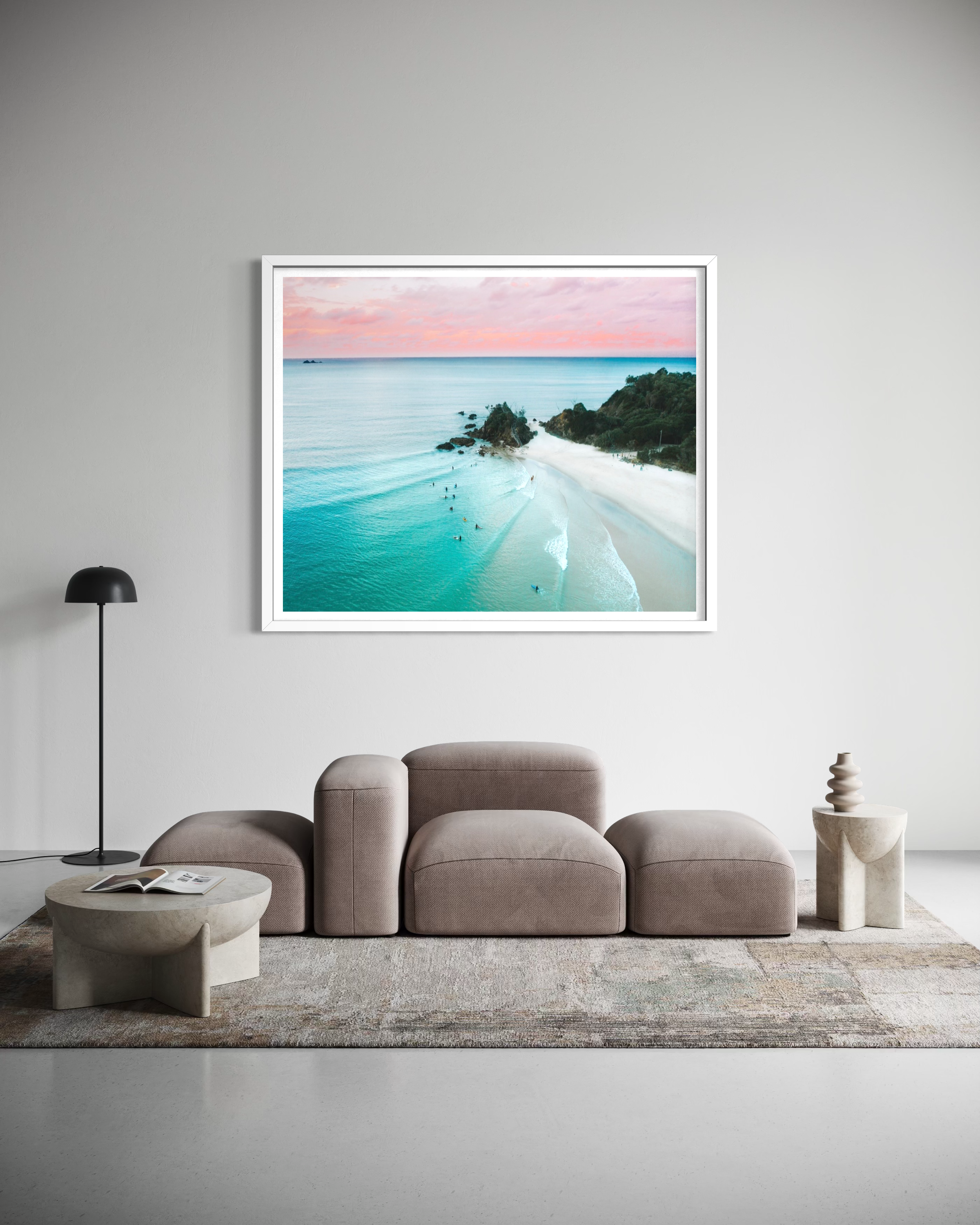 The Pass Dreaming — fine art ocean print by Saxon Kent, The Pass Byron Bay coastal wall art