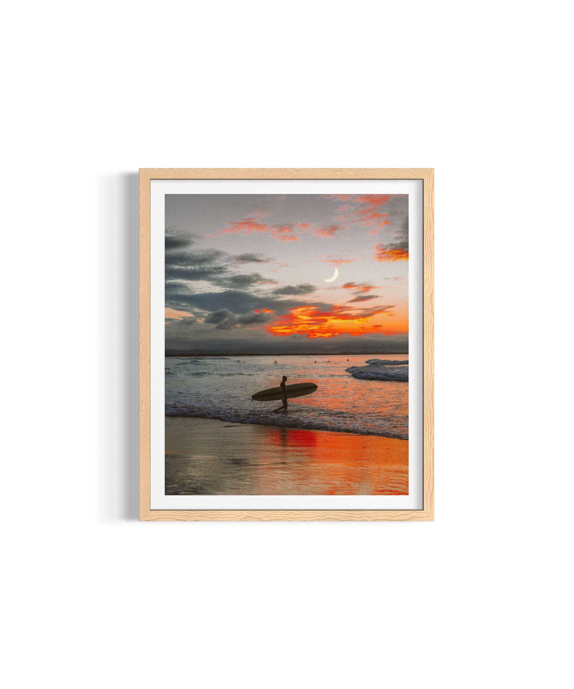 In My Mind — fine art sunset photography by Saxon Kent, Wategos Beach Byron Bay coastal wall art