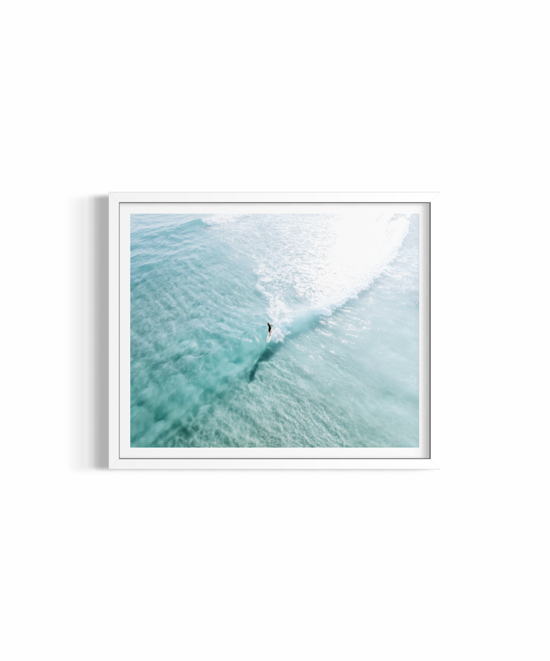 Single Fin — fine art surf photography by Saxon Kent, Wategos Beach Byron Bay coastal wall art