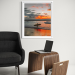 In My Mind framed print — fine art ocean photography by Saxon Kent, Wategos Beach Byron Bay