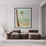 Coco Dream framed print — fine art tropical photography by Saxon Kent, Maldives