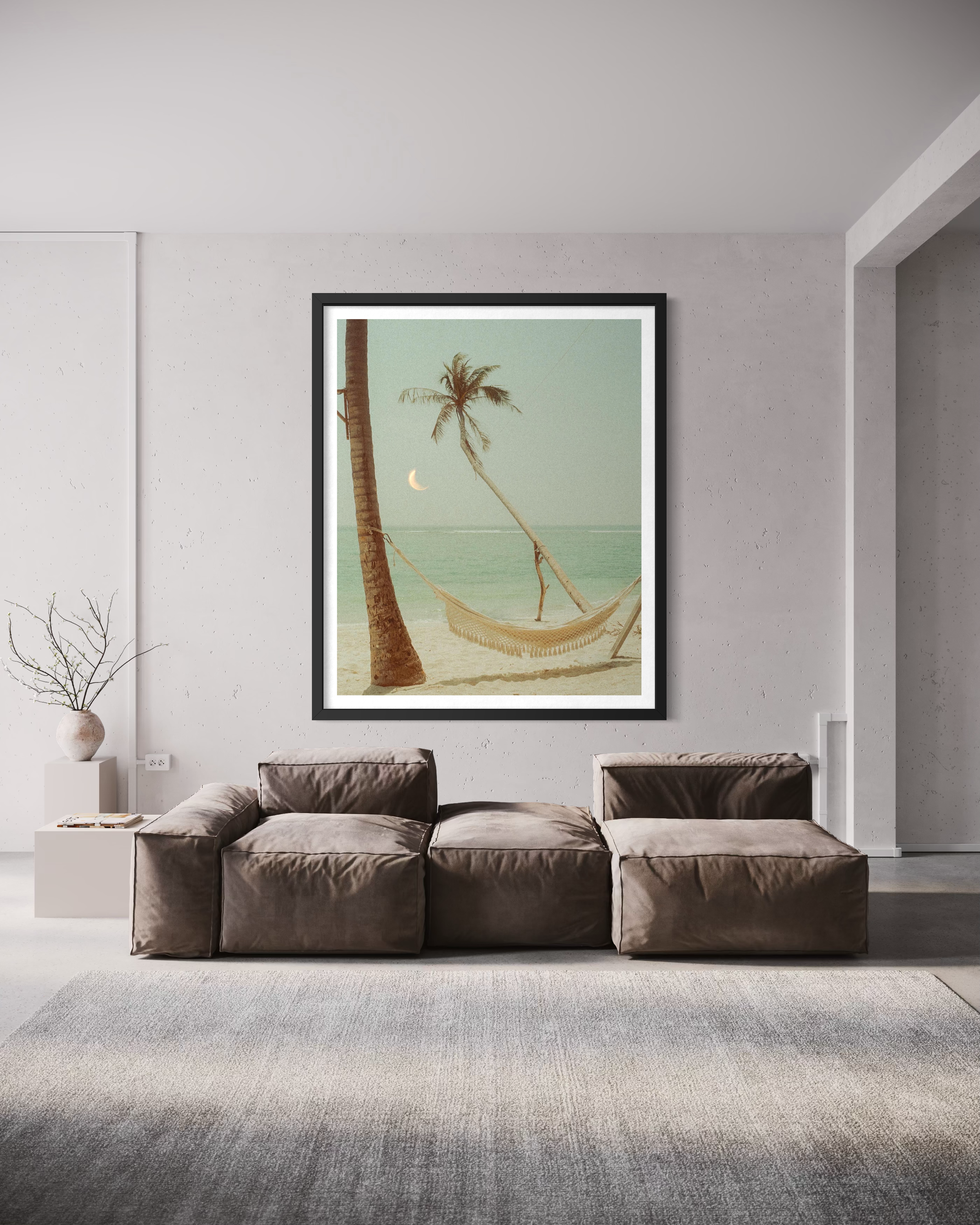 Coco Dream framed print — fine art tropical photography by Saxon Kent, Maldives