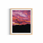 Sunset Bliss — fine art sunset photography by Saxon Kent, Byron Bay hinterland coastal wall art