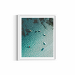 7am on a Sunday rolled print — ocean photography wall art by Saxon Kent, The Pass Byron Bay