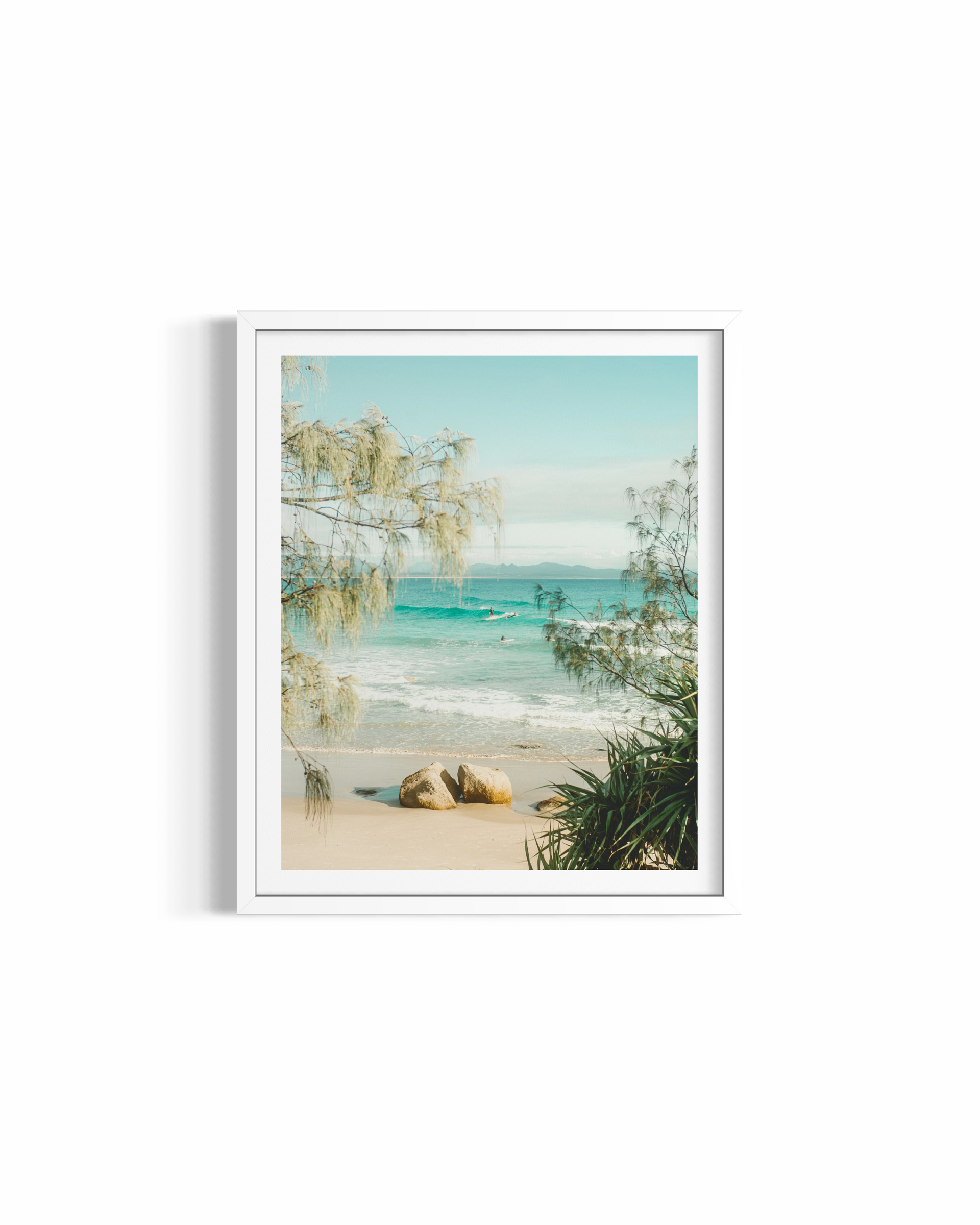 A Pocket of Paradise — fine art surf photography by Saxon Kent, Wategos Beach Byron Bay coastal wall art
