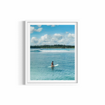 Peace in the Silence rolled print — ocean photography by Saxon Kent, Mentawai Islands