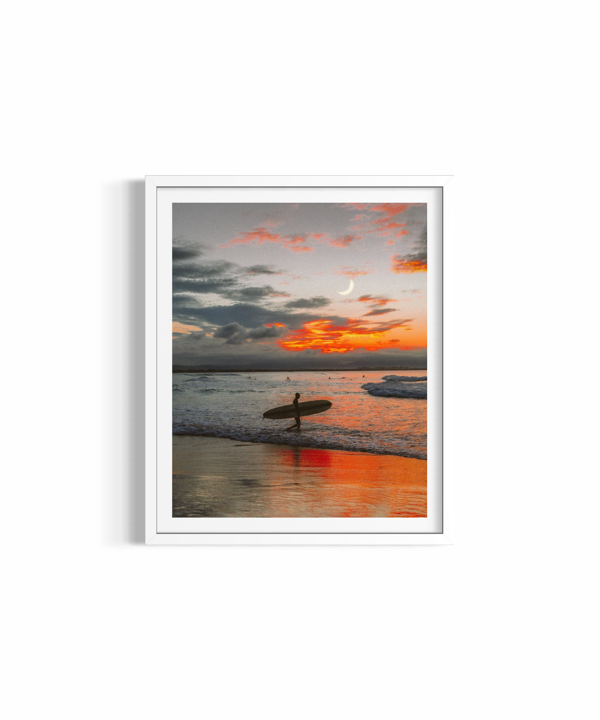 In My Mind rolled print — ocean photography wall art by Saxon Kent, Wategos Beach Byron Bay