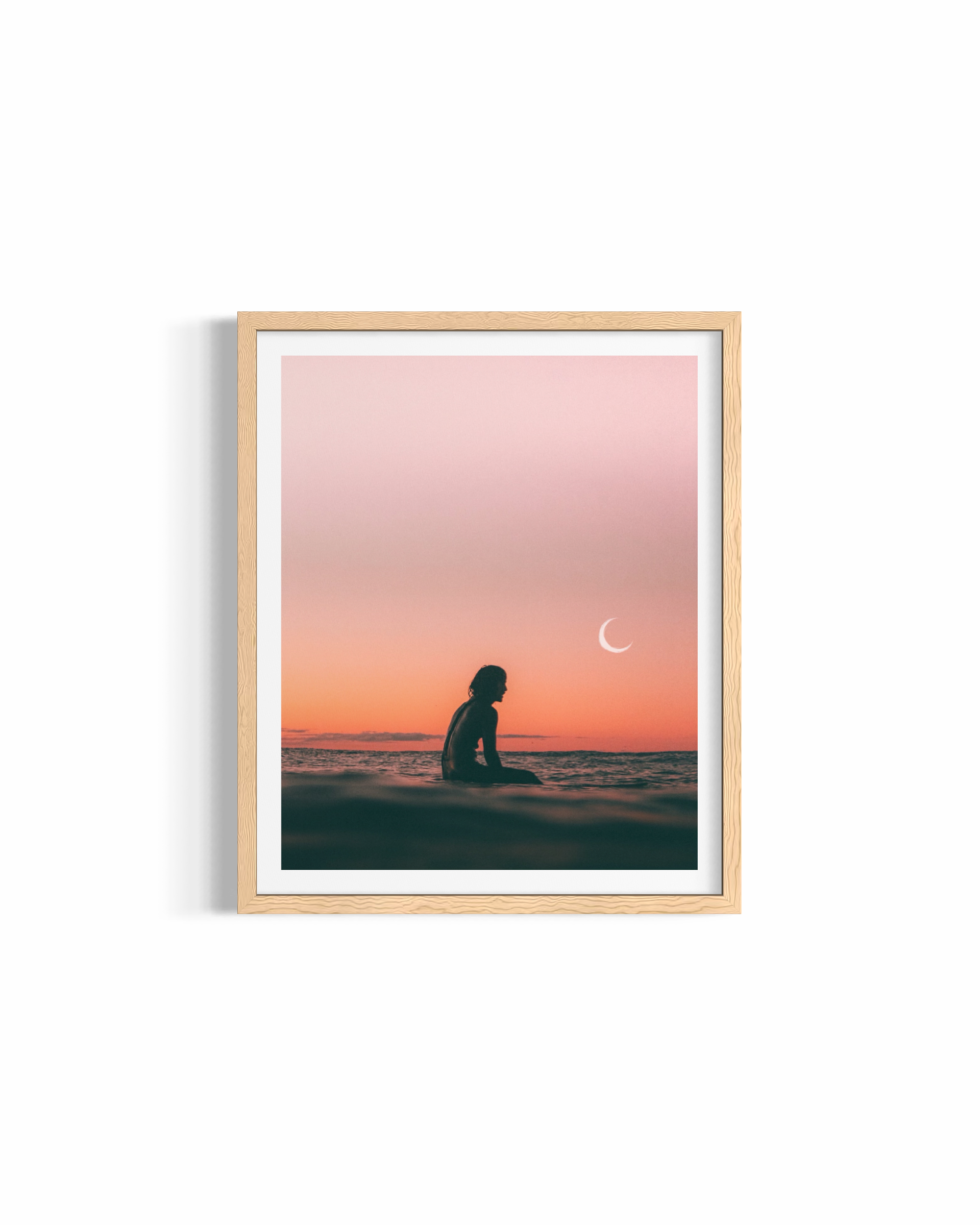 Eclipse — fine art twilight photography by Saxon Kent, The Pass Byron Bay coastal wall art