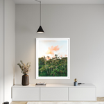 Palm Heaven framed print — fine art nature photography by Saxon Kent, Byron Bay hinterland