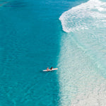 Split — fine art ocean print by Saxon Kent, Wategos Beach Byron Bay coastal wall art
