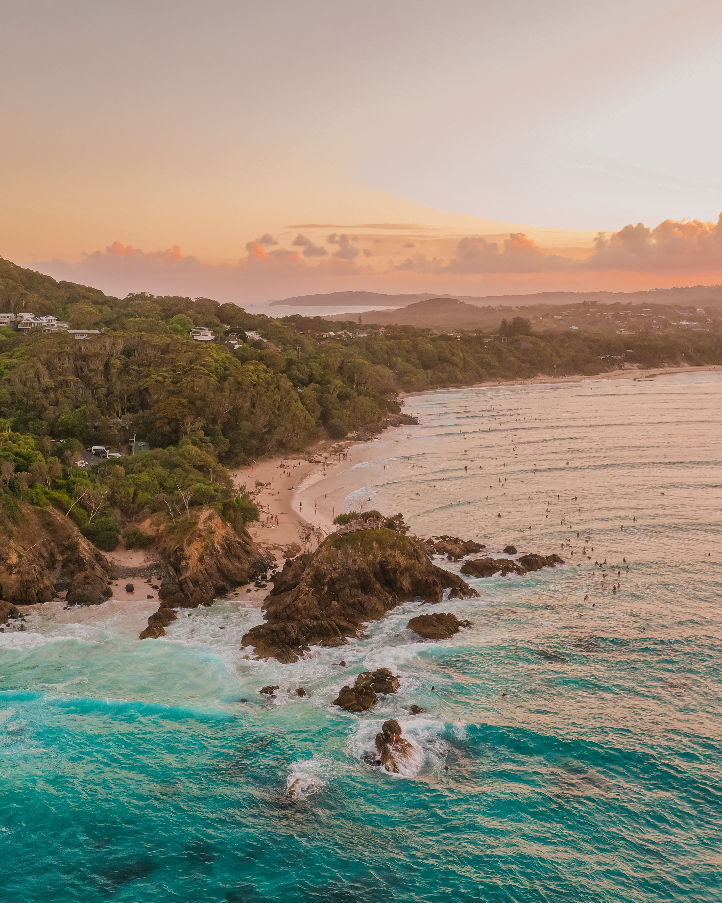 A Classic — fine art ocean print by Saxon Kent, The Pass Byron Bay coastal wall art