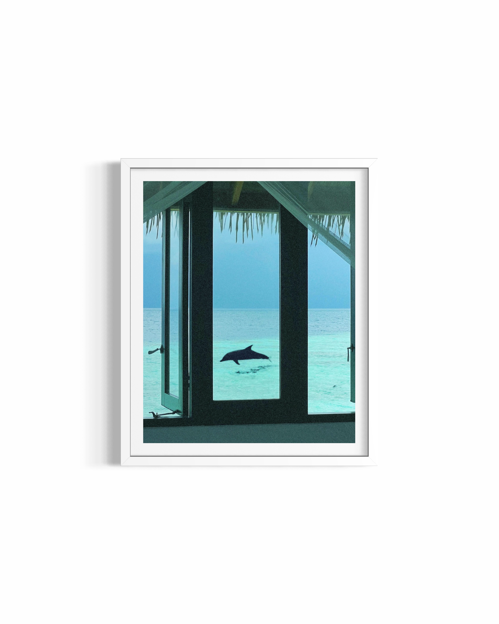 Window to Heaven — fine art tropical photography by Saxon Kent, Maldives coastal wall art