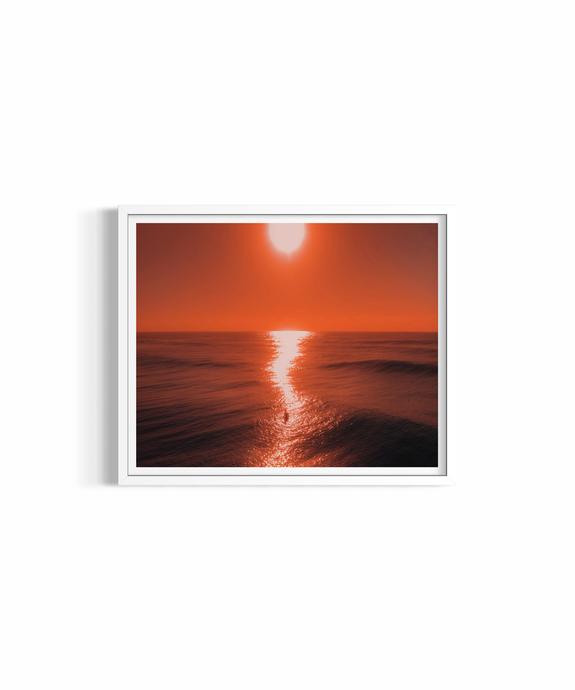 Everglow — fine art sunrise landscape photography by Saxon Kent, Tallow Beach Byron Bay coastal wall art