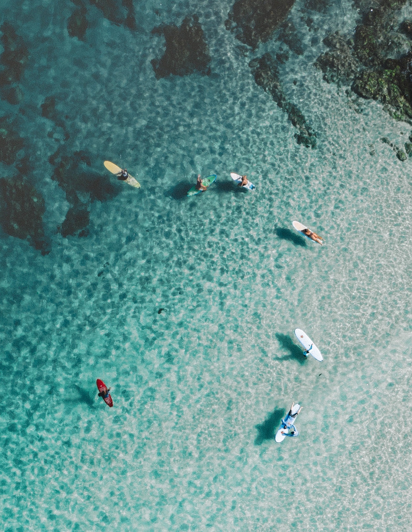 7am on a Sunday — fine art ocean print by Saxon Kent, The Pass Byron Bay coastal wall art