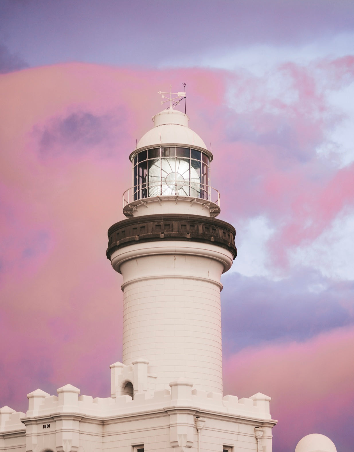 Byron Bay Lighthouse — fine art landscape print by Saxon Kent, Cape Byron coastal wall art